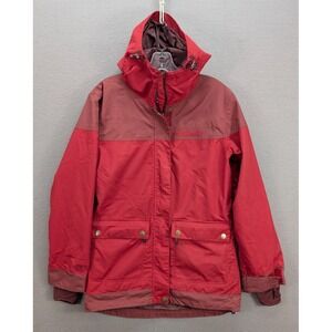 Airblaster Ski Hooded Jacket Men's Size XS Red Insulated Snowboard Outdoor Nylon